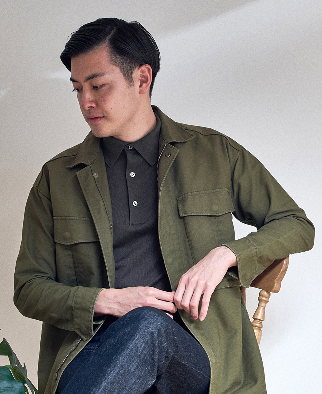 SUVIN 30Gニットポロ