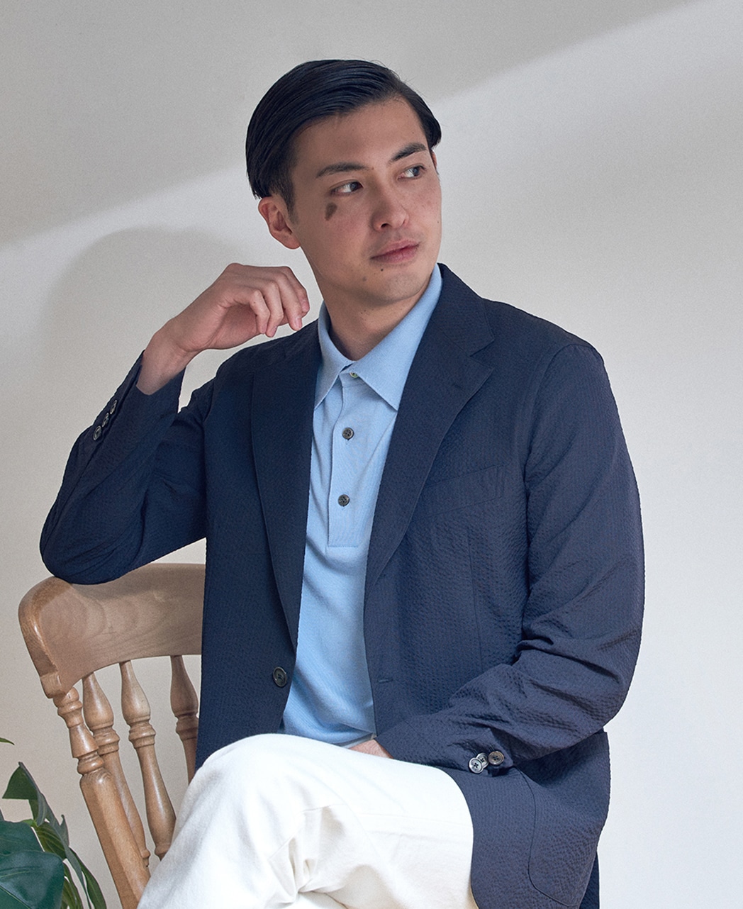 SUVIN 30Gニットポロ