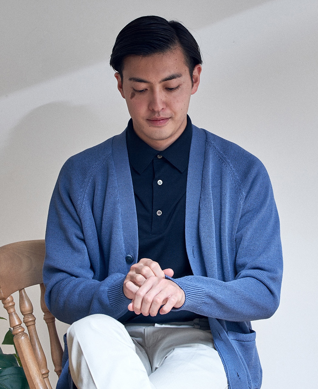 SUVIN 30Gニットポロ