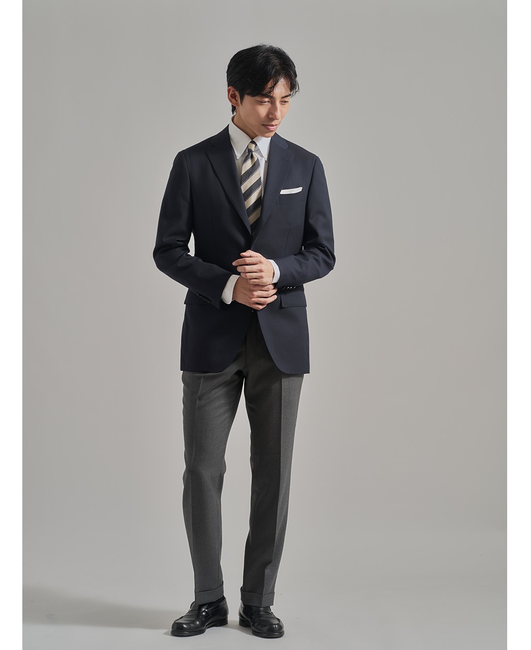 ビジネスシャツ/THOMAS MASON/オックスフォード