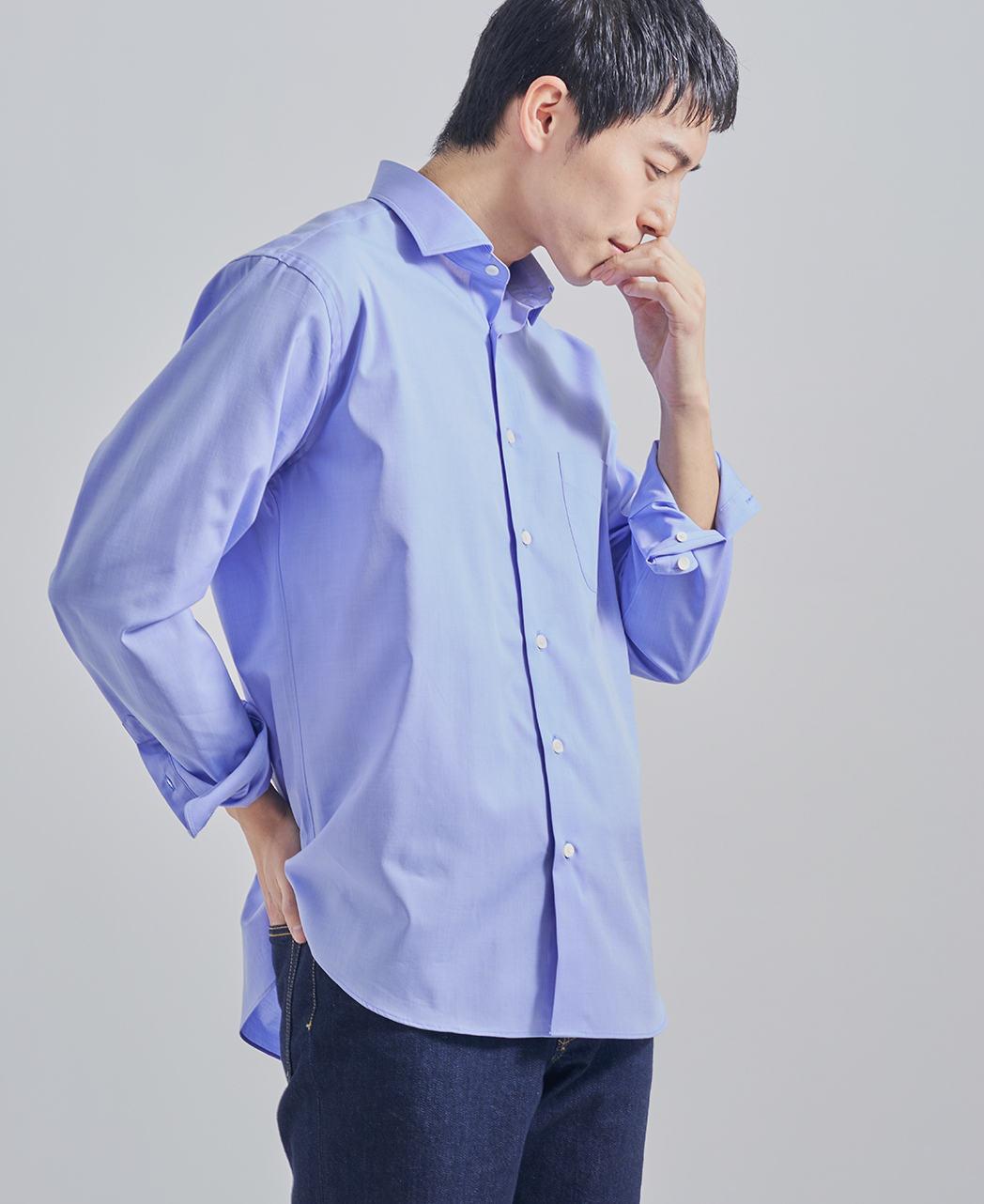 カジュアルシャツ/ブロードクロス