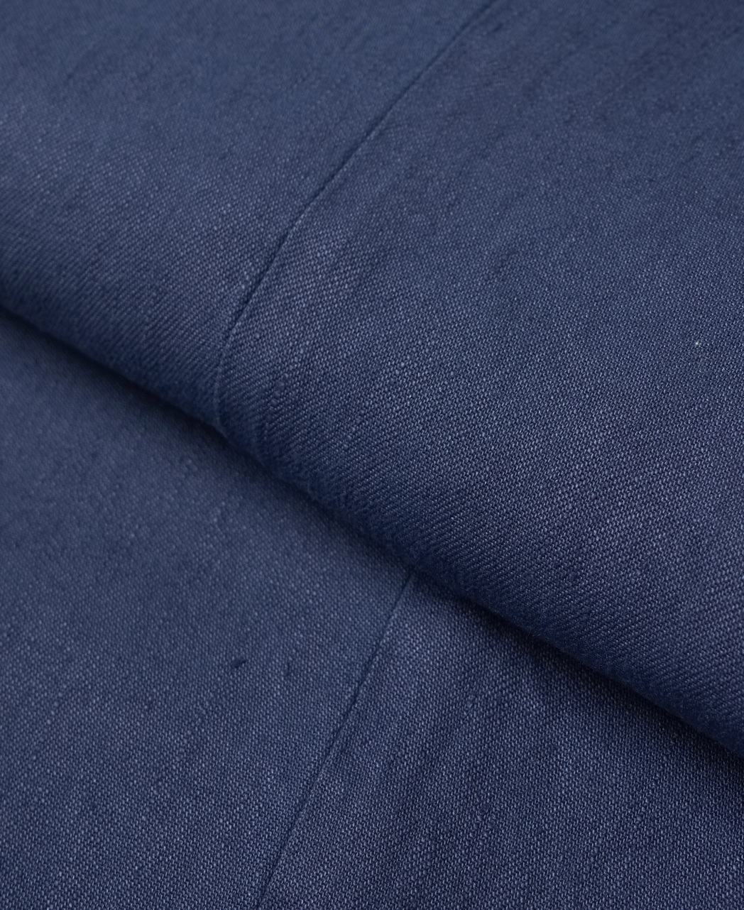 ナポリパンツ(1タック）/リネン/ネイビー系