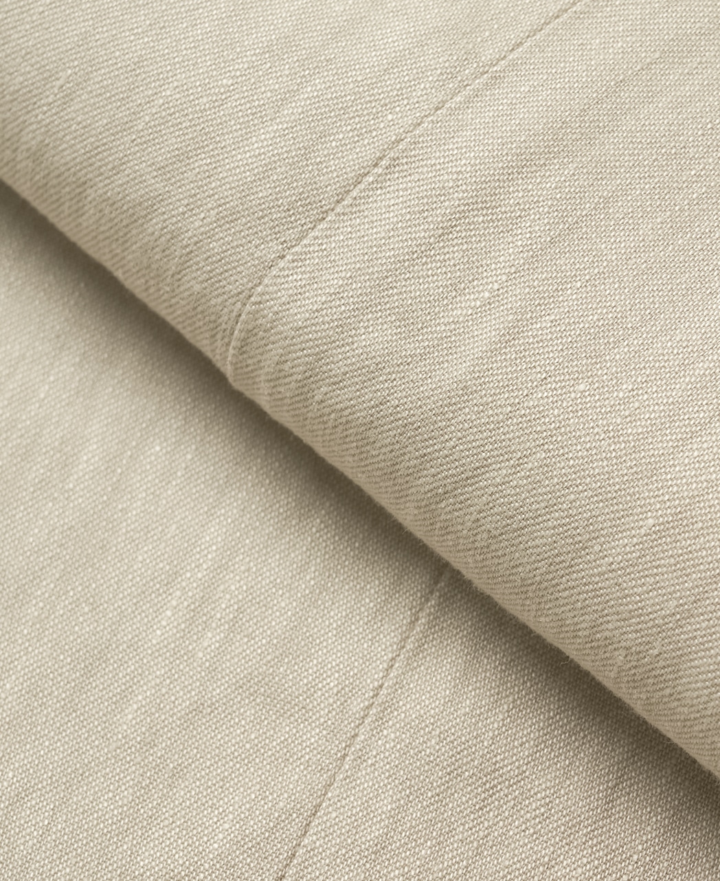 ナポリパンツ(1タック）/リネン/ベージュ系