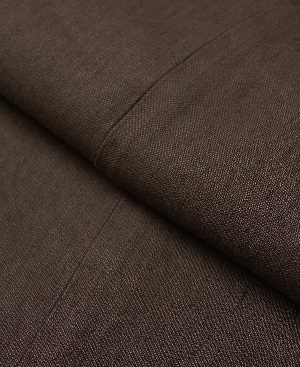 ナポリパンツ(1タック）/リネン/ブラウン系