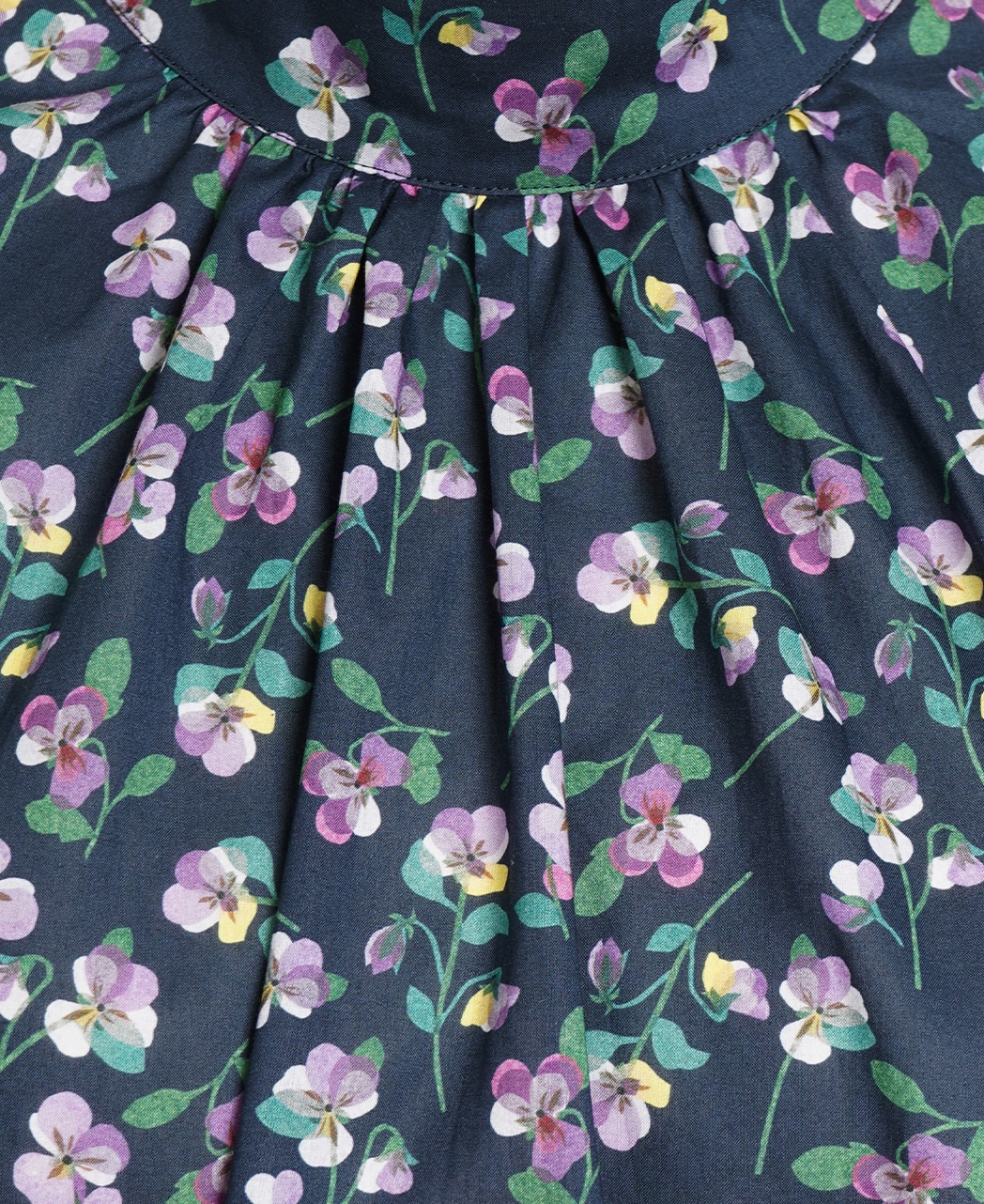 スタンドギャザーブラウス / 11月下旬頃発送予定/リバティ・ファブリックス