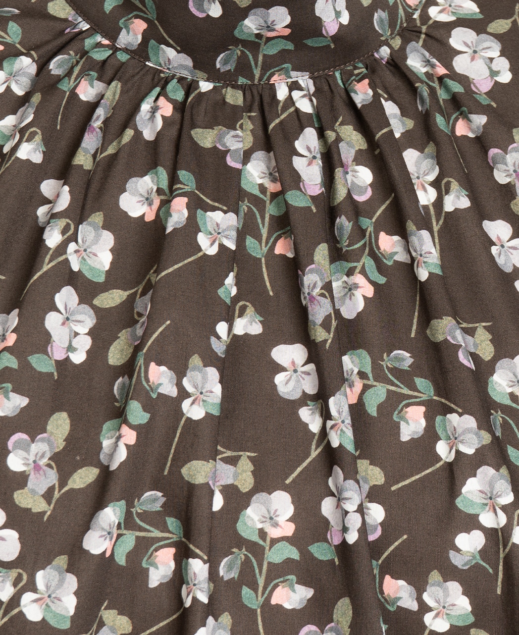 スタンドギャザーブラウス / 11月下旬頃発送予定/リバティ・ファブリックス