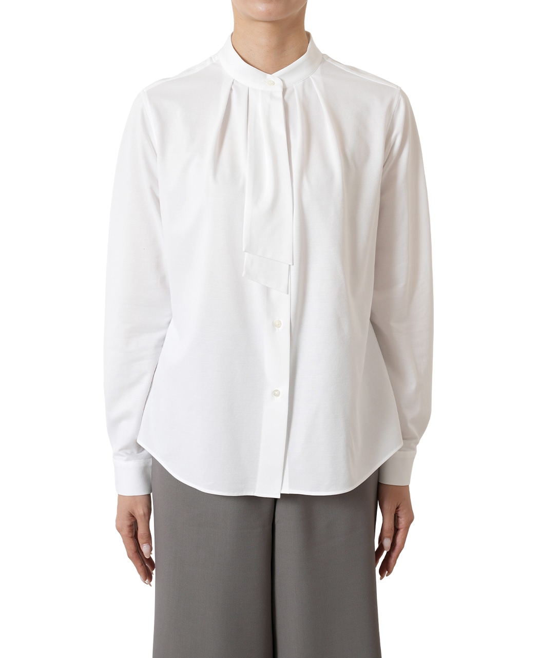 タックタイブラウス/J-TECH STRETCH