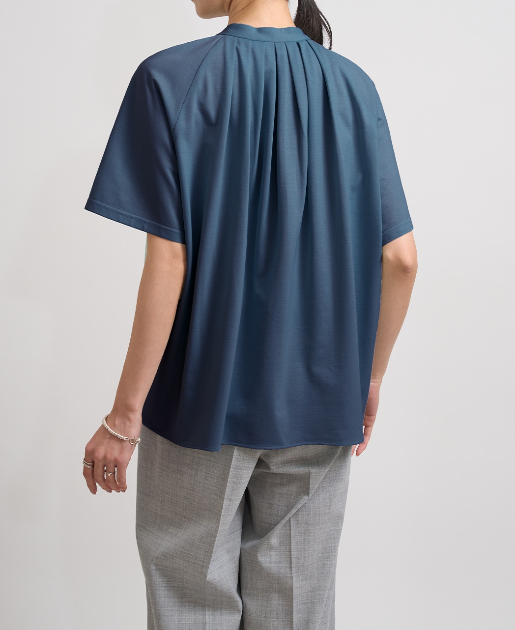 半袖シャツ / 4月下旬発送予定/スタンドタック / プルオーバー