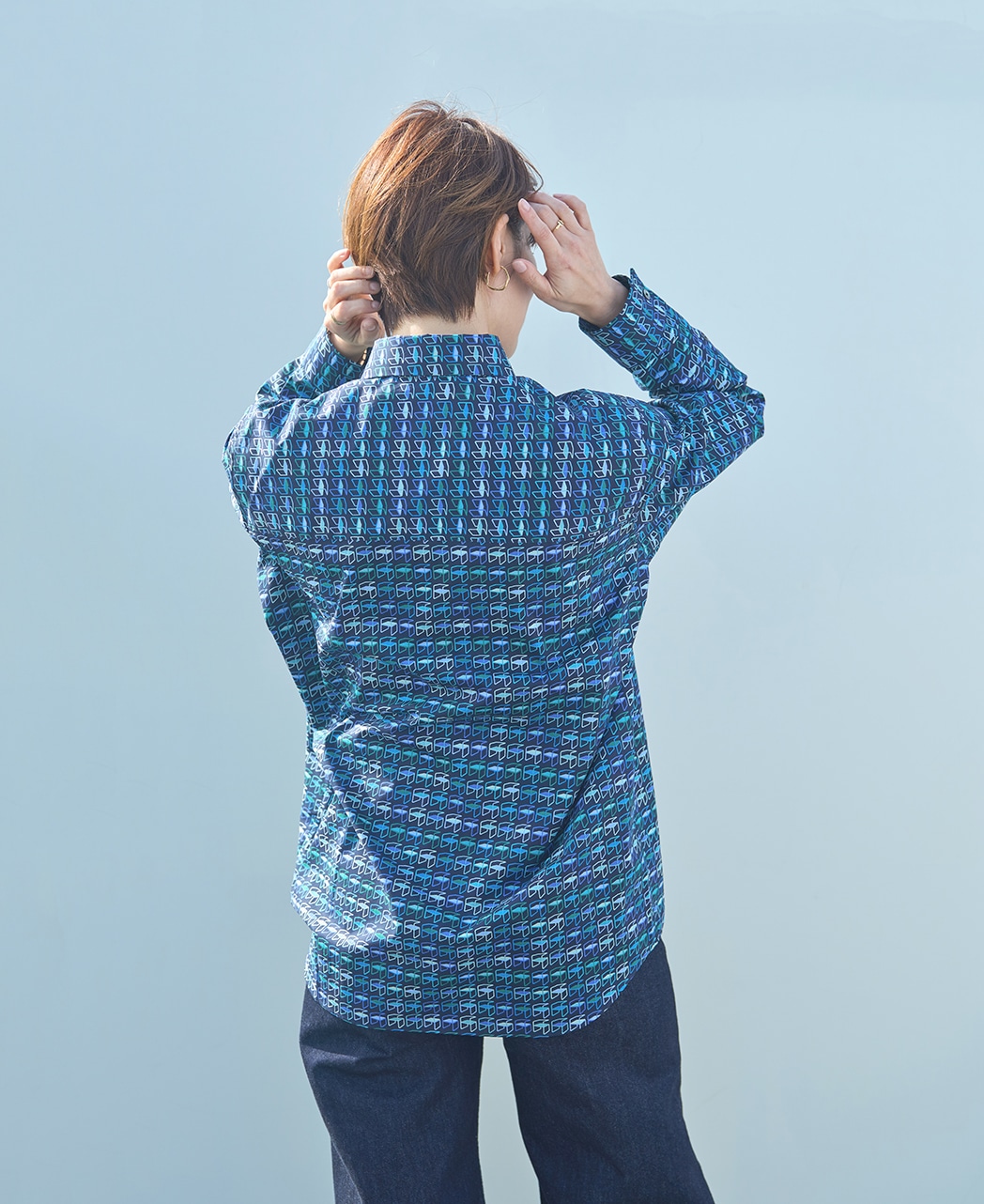 長袖シャツ/リバティ・ファブリックス