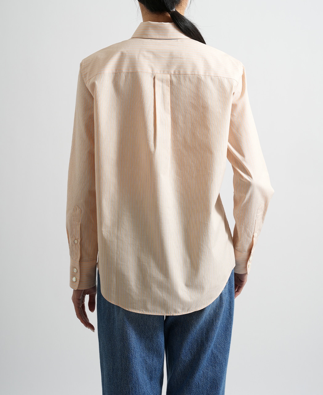 長袖ｼｬﾂ / 1月中旬発送予定/ｵｰｶﾞﾆｯｸｺｯﾄﾝ / 比翼