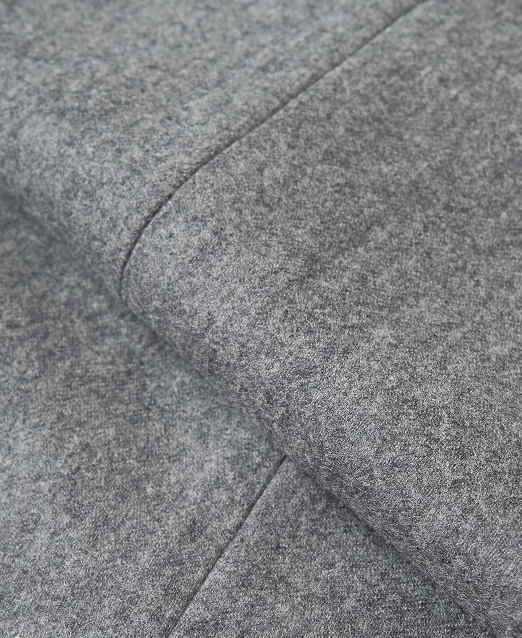 ウールスラックス（ノータック）/フランネル/グレー系