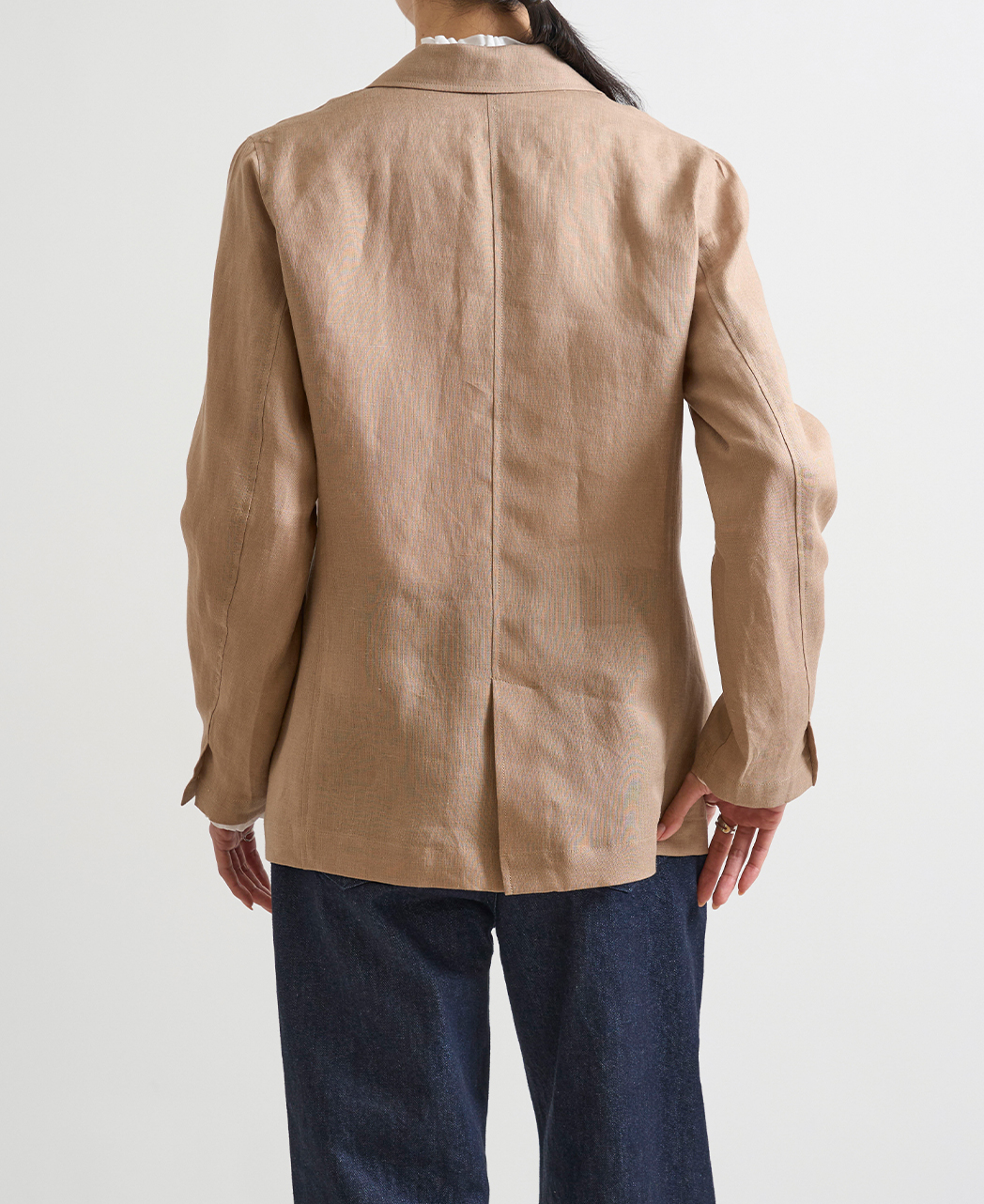 テーラードジャケット / 4月上旬発送予定/リネン