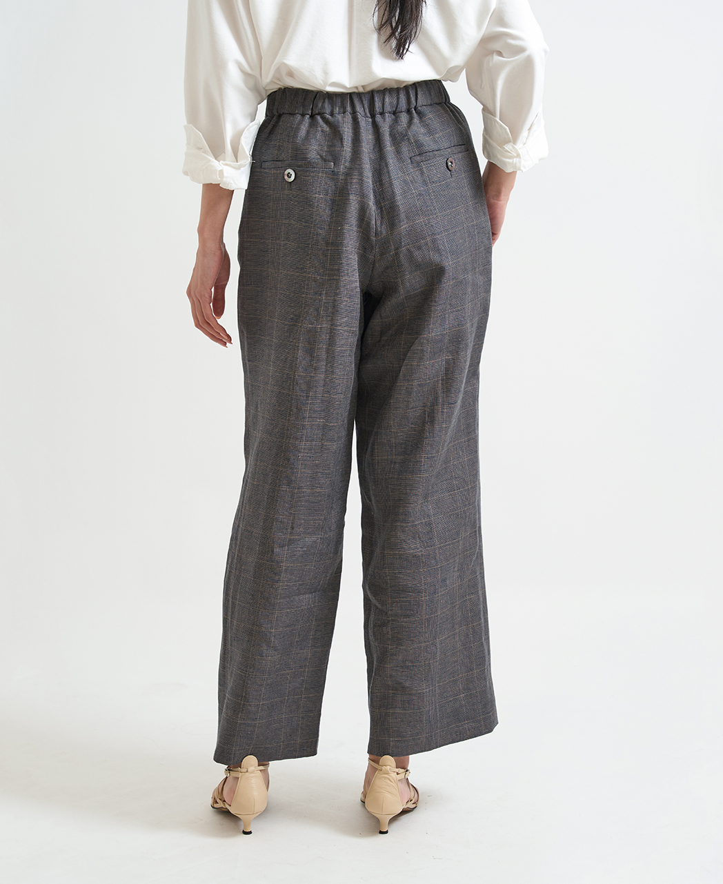 ワイドパンツ / 4月上旬発送予定/リネン / セットアップ可能