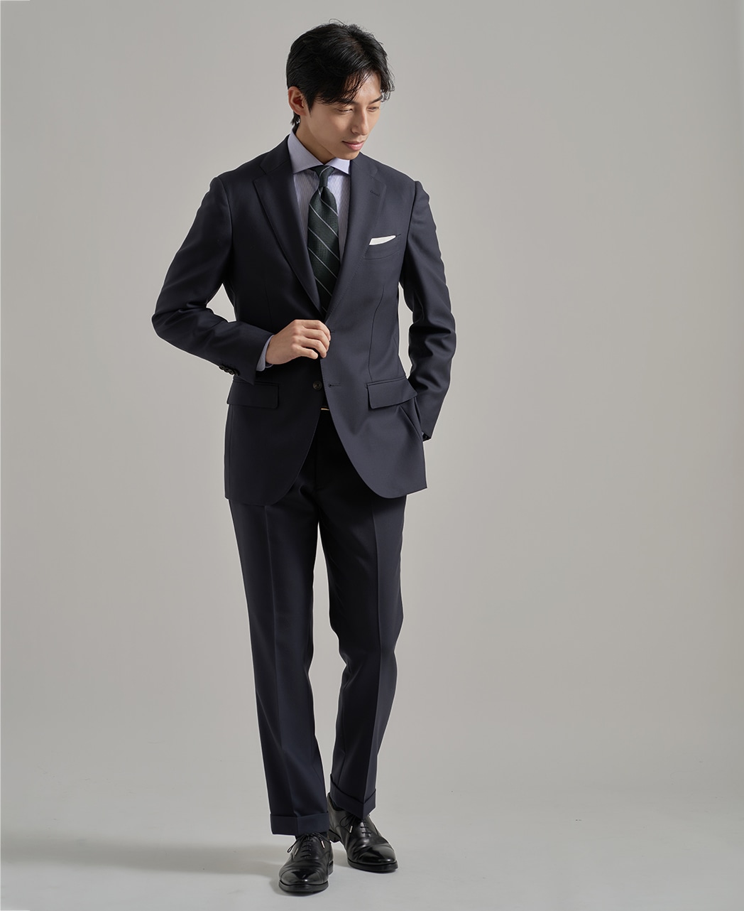 ビジネスシャツ/ツイル/イージーケア