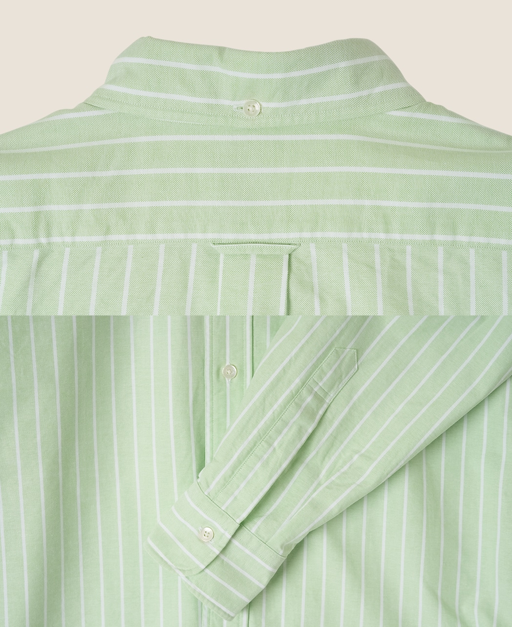 VINTAGE IVY シャツ / 2月上旬以降発送予定/グリーンブレザーストライプ