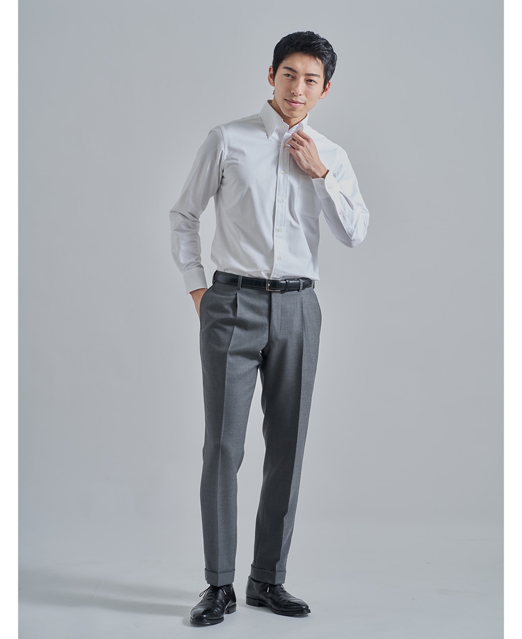 ビジネスシャツ/オックスフォード