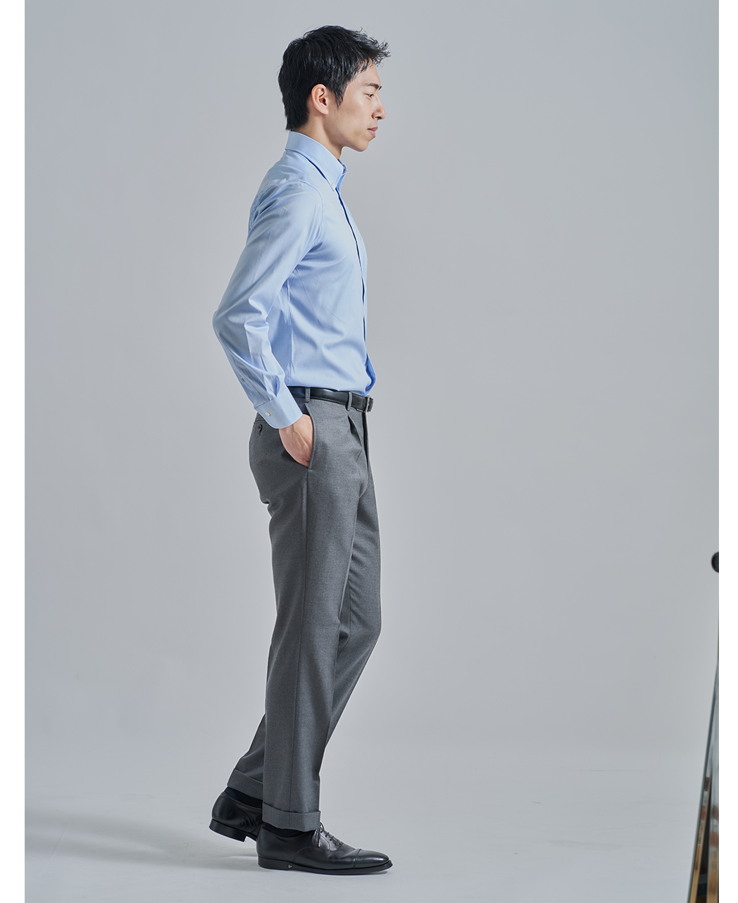 ビジネスシャツ/ピンポイントオックスフォード