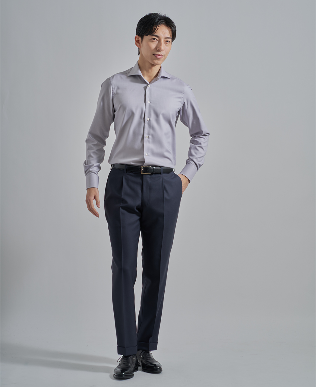 ビジネスシャツ/ドビー/イージーケア