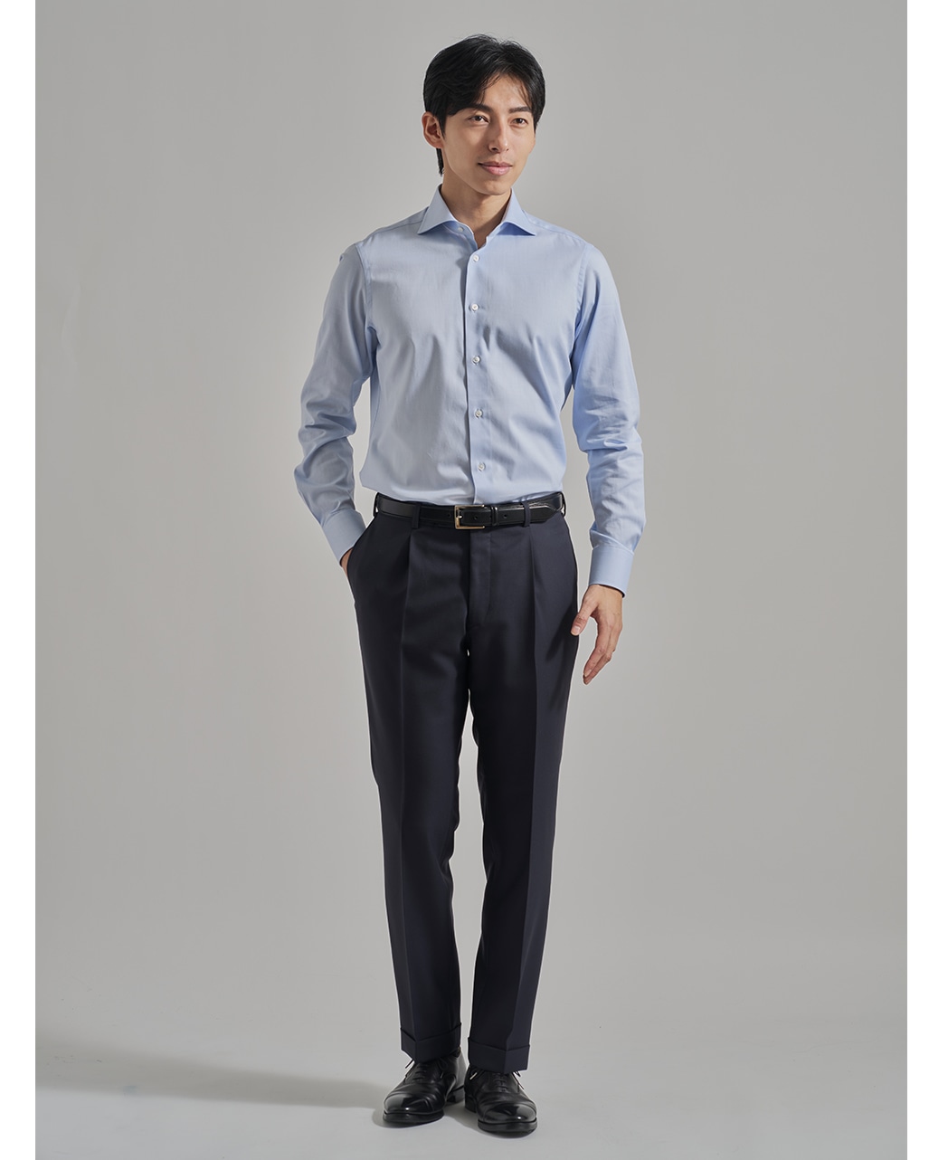 ビジネスシャツ/ツイル