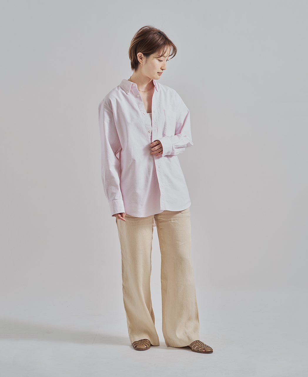 長袖シャツ / 2月下旬発送予定/ボタンダウン