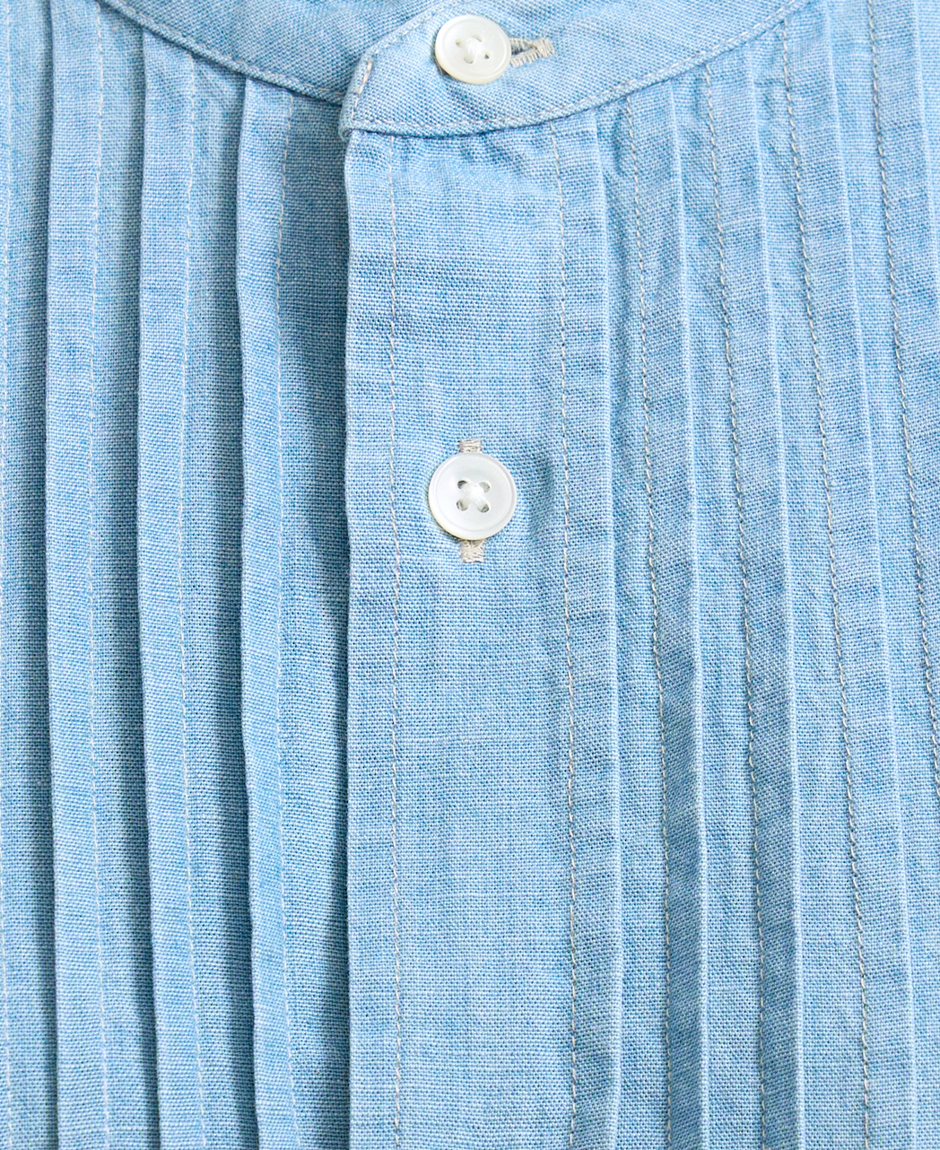 長袖シャツ / 4月中旬発送予定/ピンタック