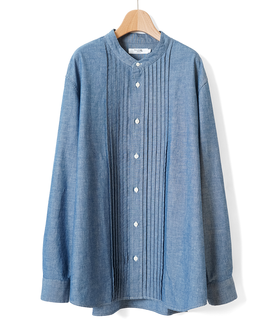 長袖シャツ / 4月中旬発送予定/ピンタック