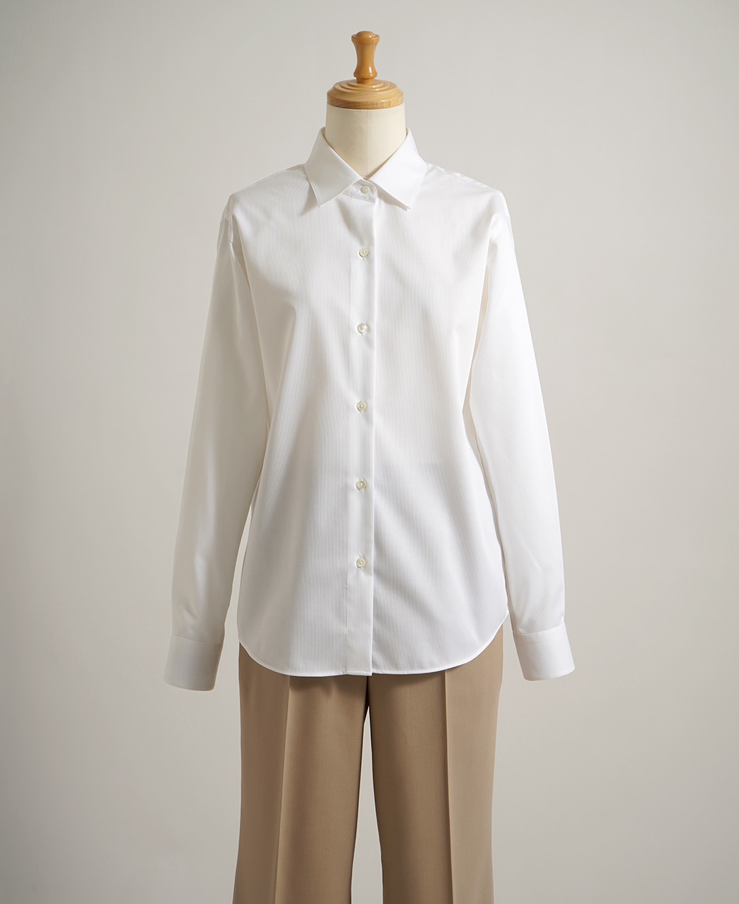 長袖シャツ / 2月上旬発送予定/ボックスプリーツ