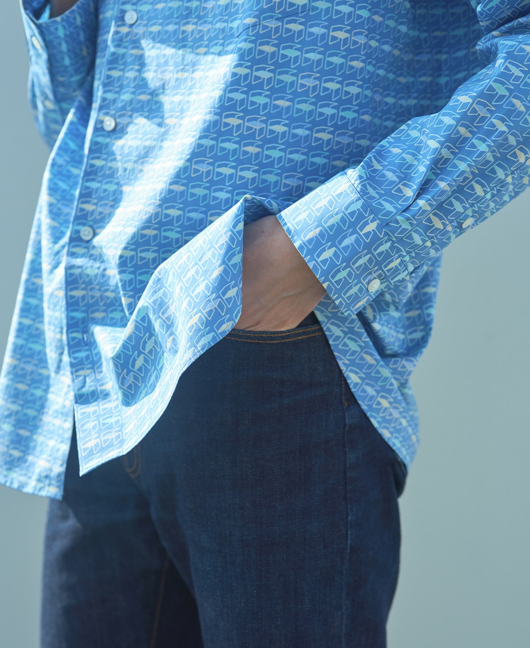 長袖シャツ/リバティ・ファブリックス