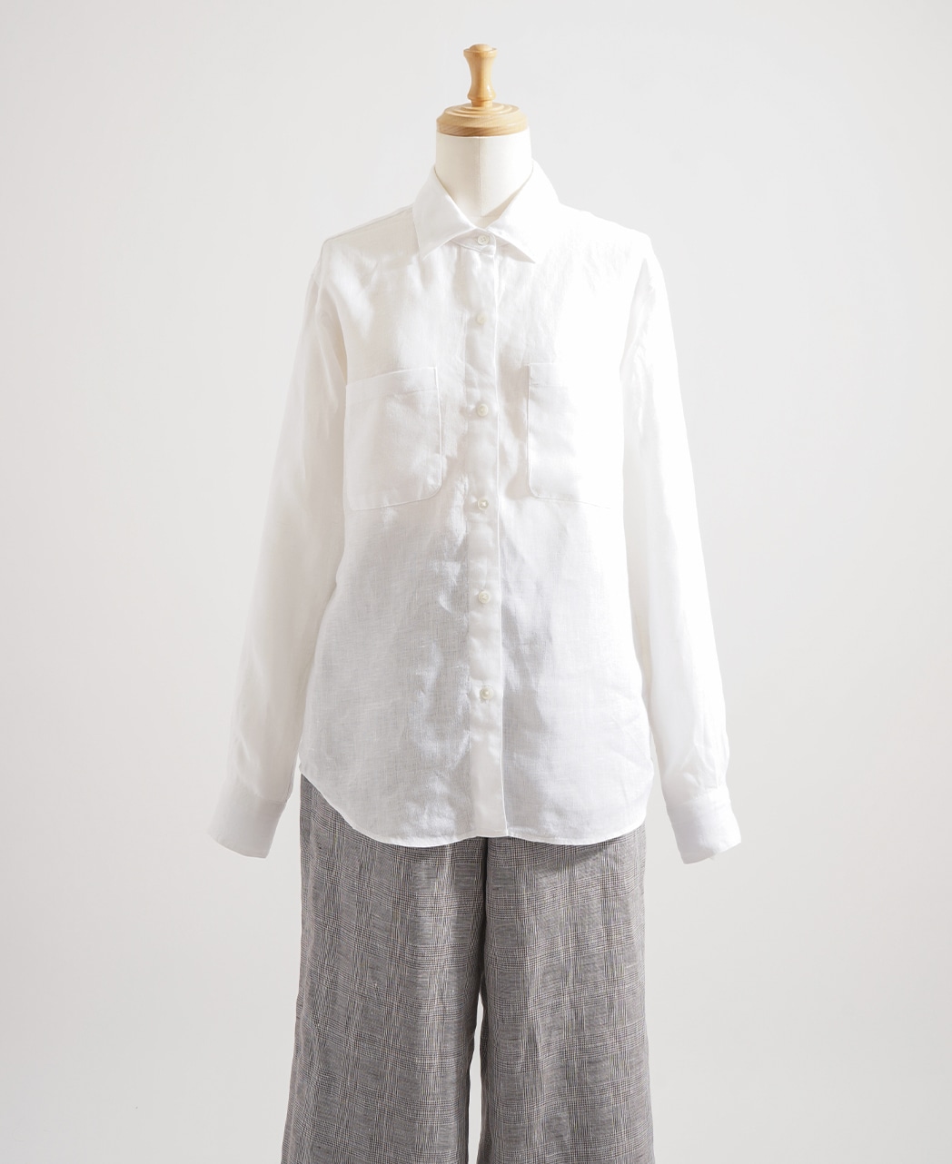 長袖シャツ/リネン