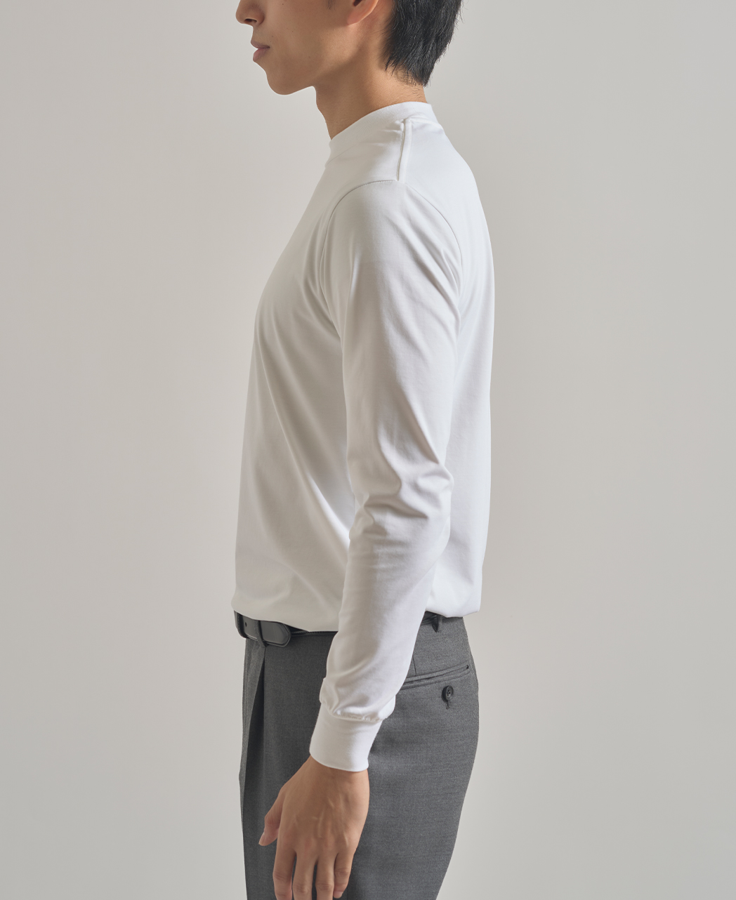 THE BUSINESS-T/ロングスリーブ / 白