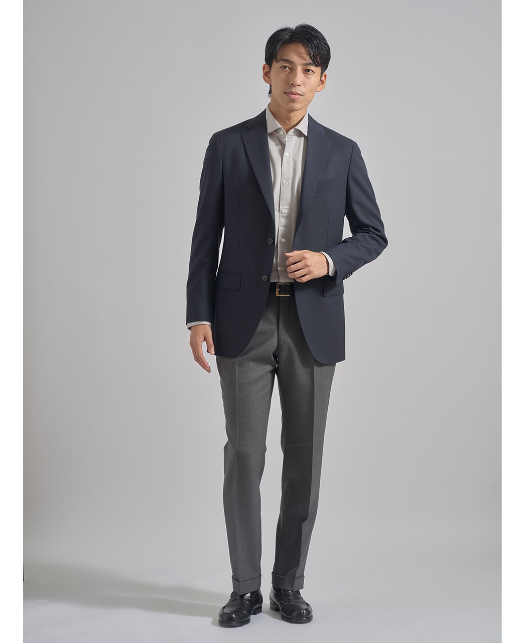 ストレッチシャツ/ハイゲージピケ