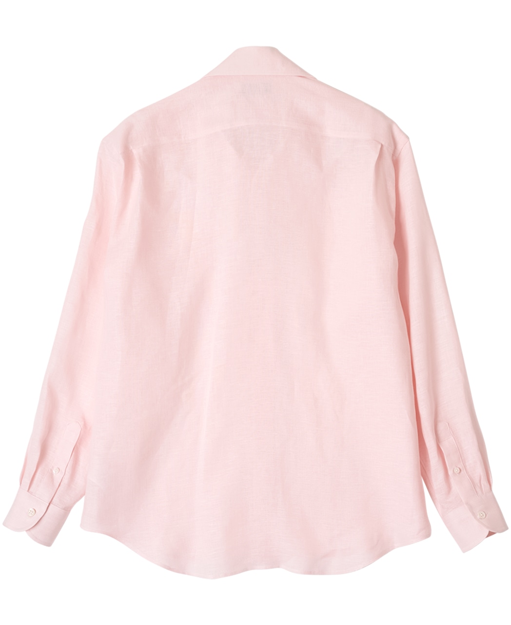 カジュアルシャツ / 4月中旬入荷予定/リネン / ボタニカル染め（桜）