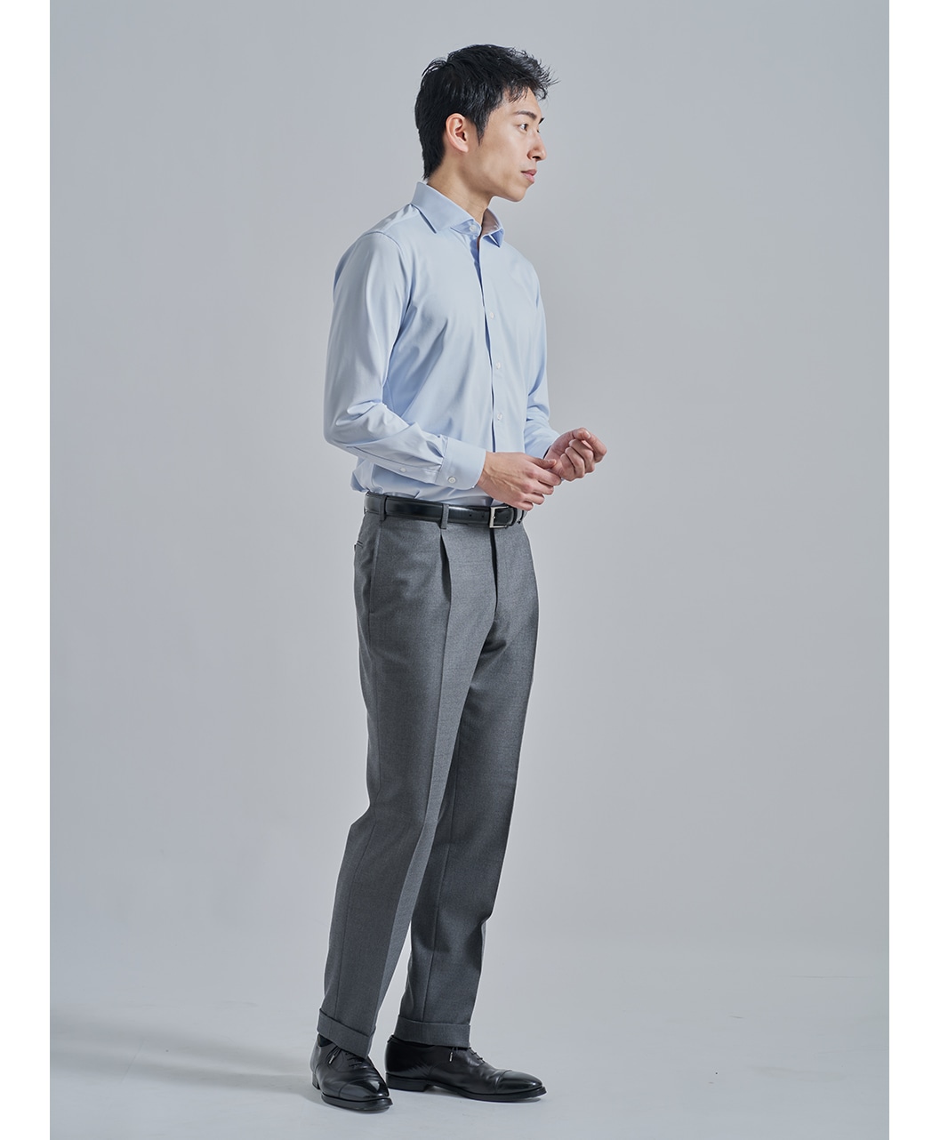 ストレッチシャツ/PREMIUM CIRCULAR KNITTING