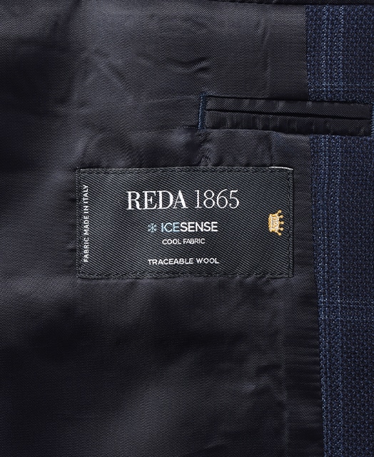 ウールチェックジャケット/REDA ICESENSE