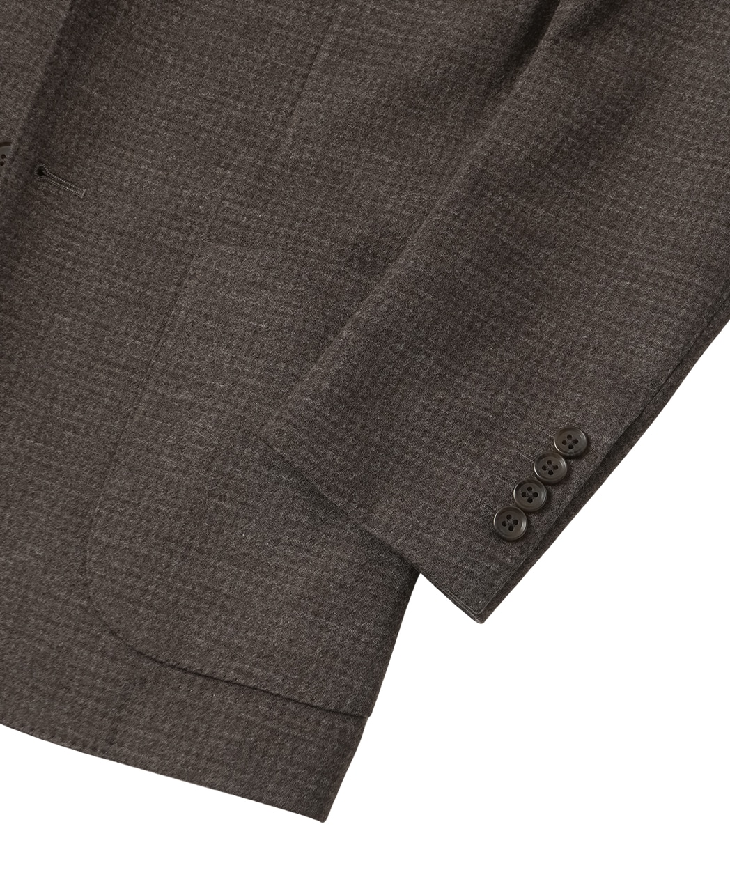 ウールストレッチジャケット/ハウンドトゥース