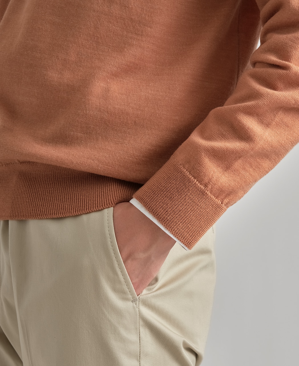 セーター/ボタニカルダイ / 八重桜