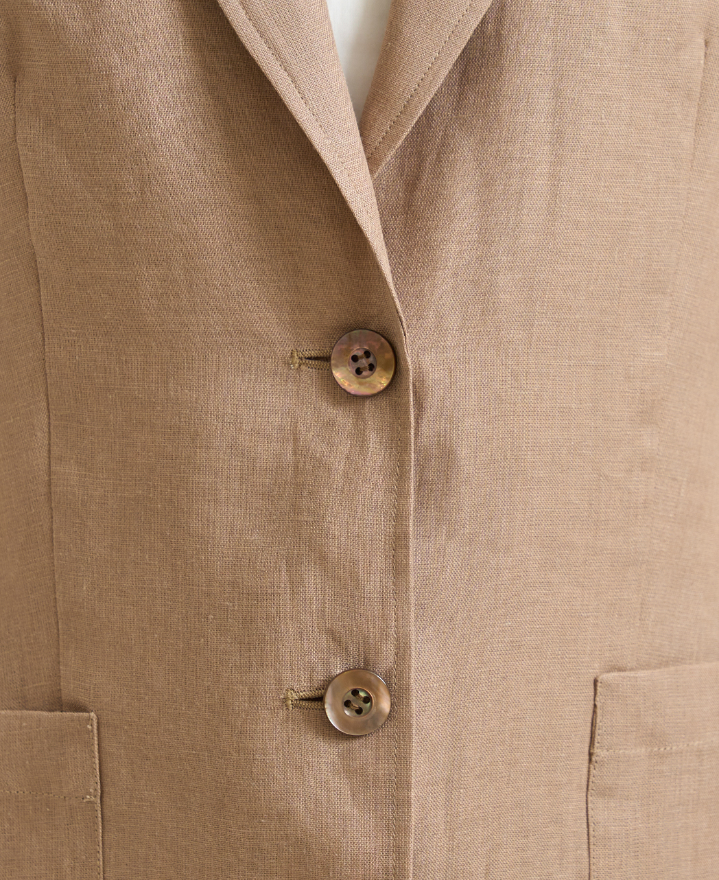 テーラードジャケット / 4月上旬発送予定/リネン