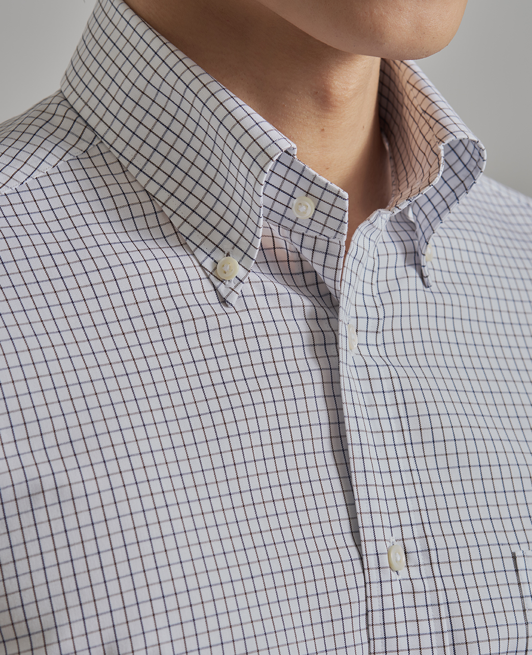 ビジネスシャツ/ピンポイントオックスフォード/イージーケア