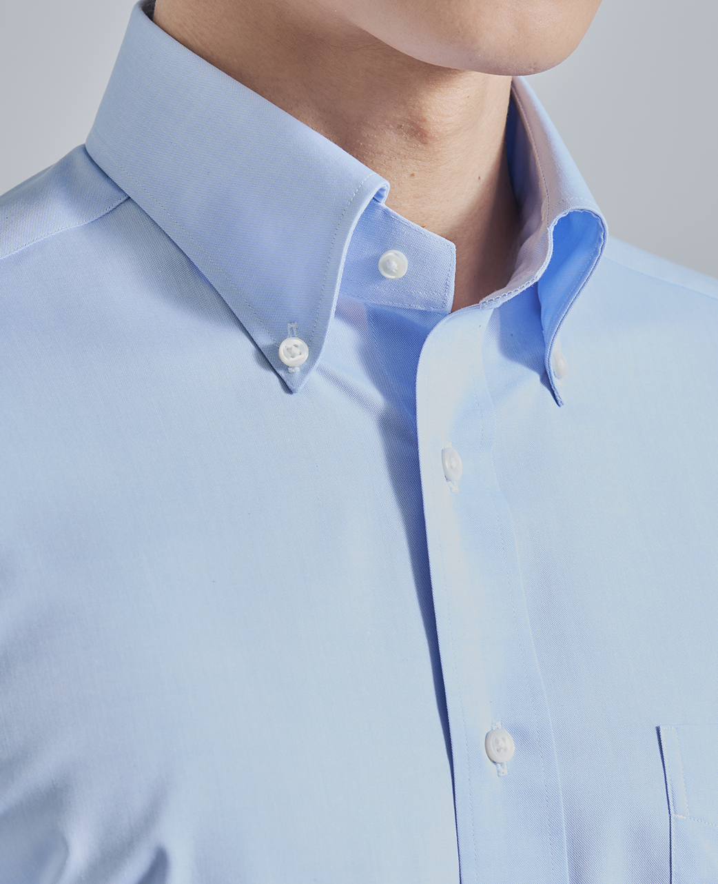 ビジネスシャツ/ピンポイントオックスフォード/イージーケア