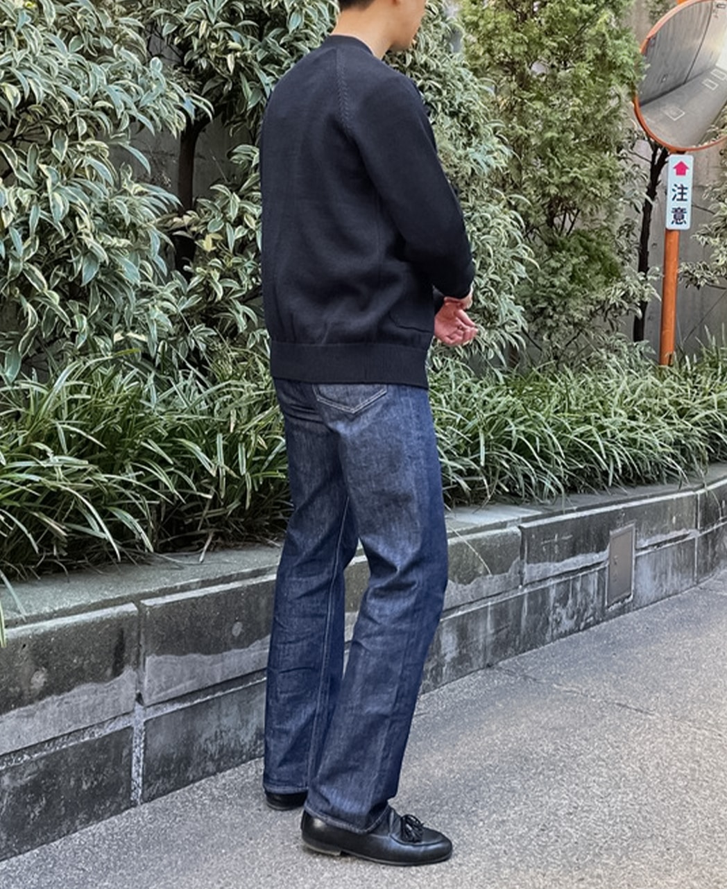 ラグランカーディガン(46 ブルー系): メンズ｜メーカーズシャツ鎌倉 