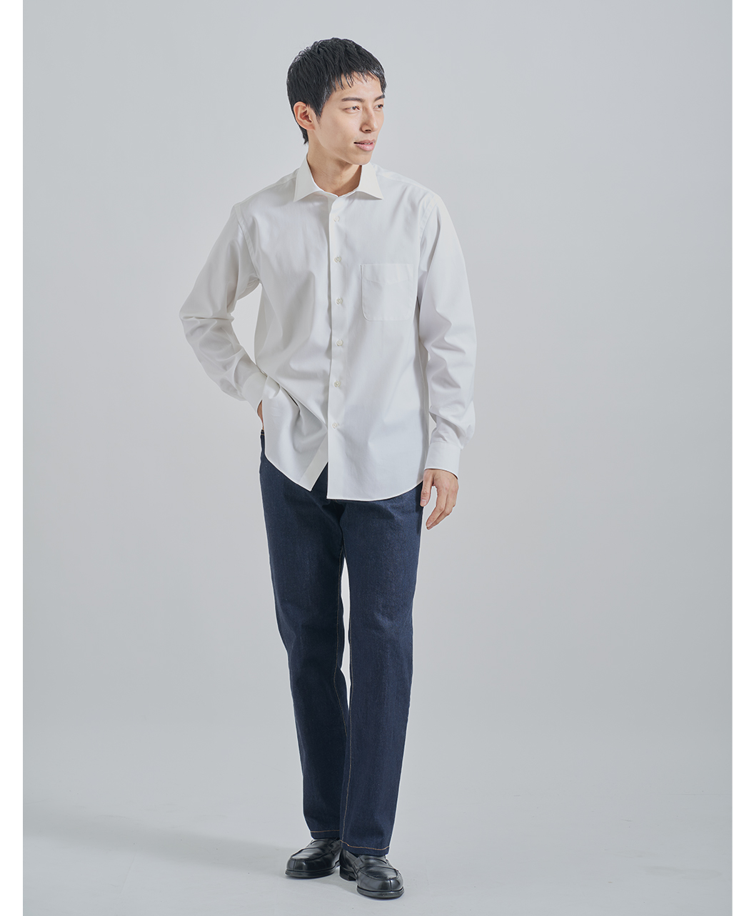 カジュアルシャツ/ブロードクロス