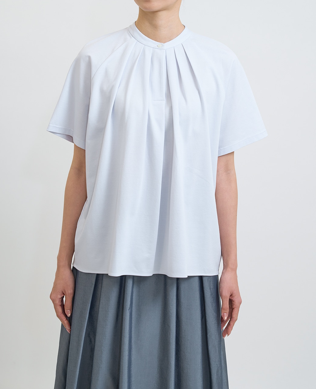 半袖シャツ / 3月下旬発送予定/スタンドタック / プルオーバー