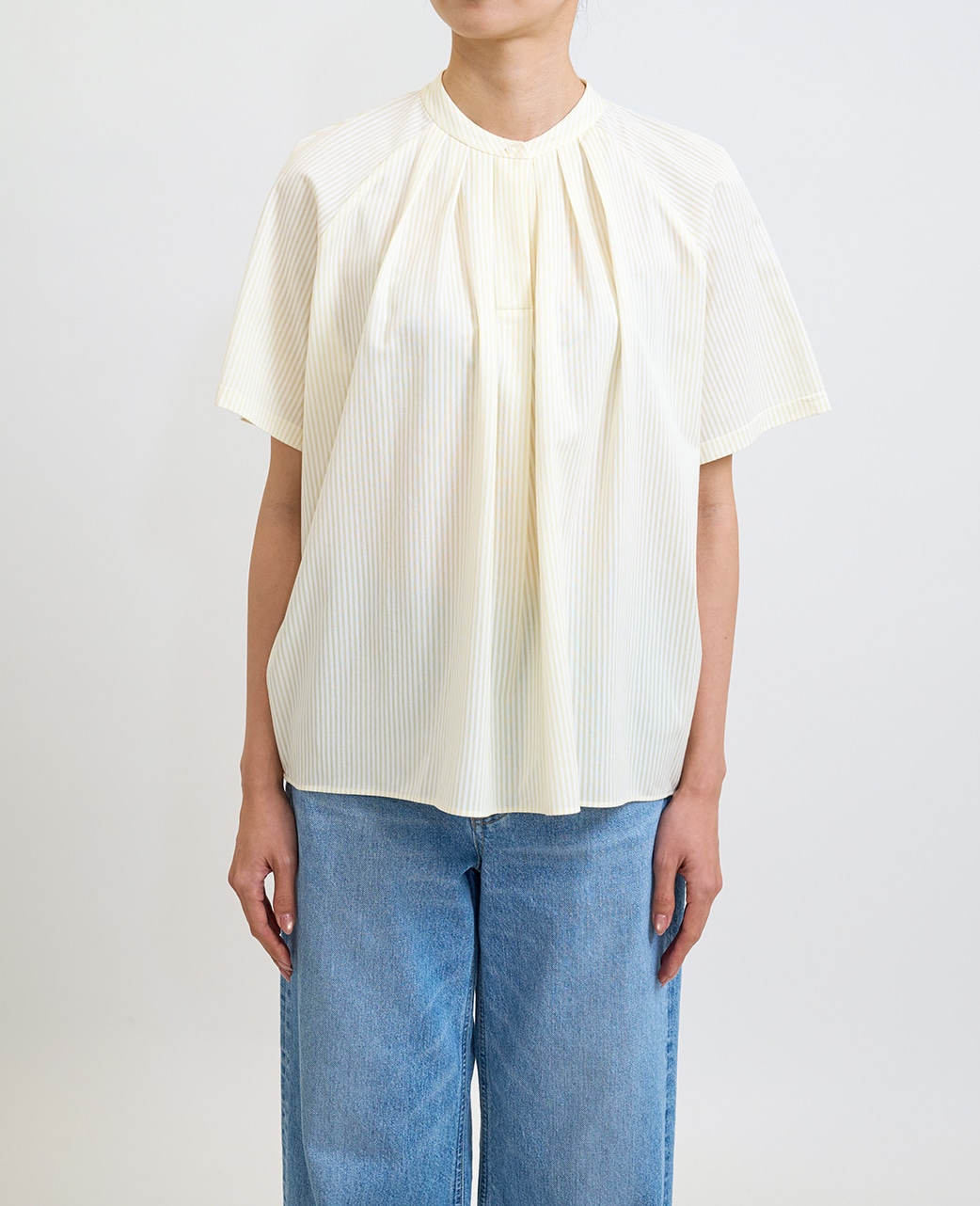 半袖シャツ / 3月下旬発送予定/スタンドタック / プルオーバー