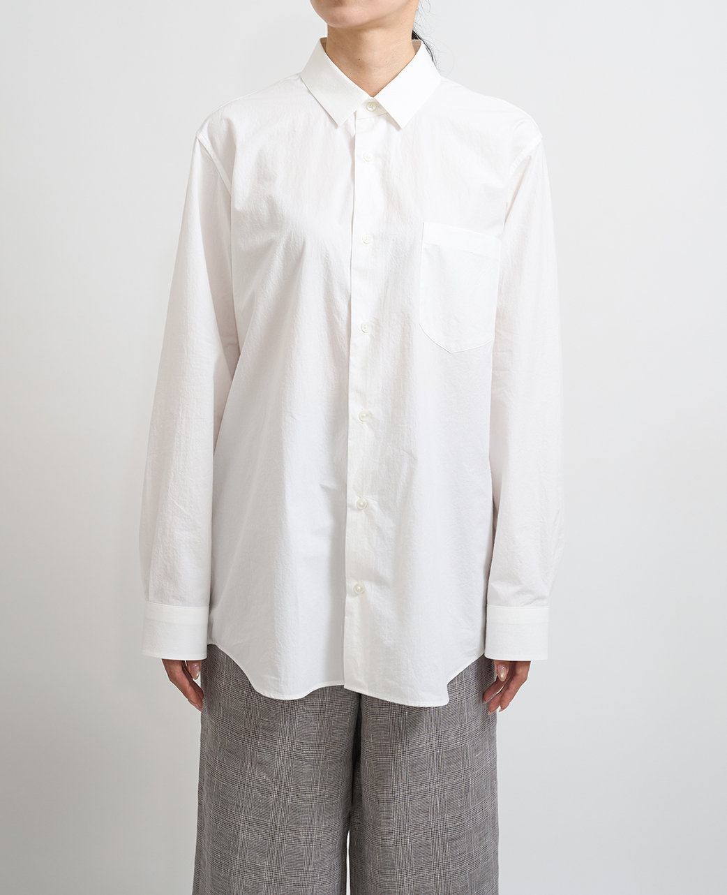 長袖シャツ/近江晒