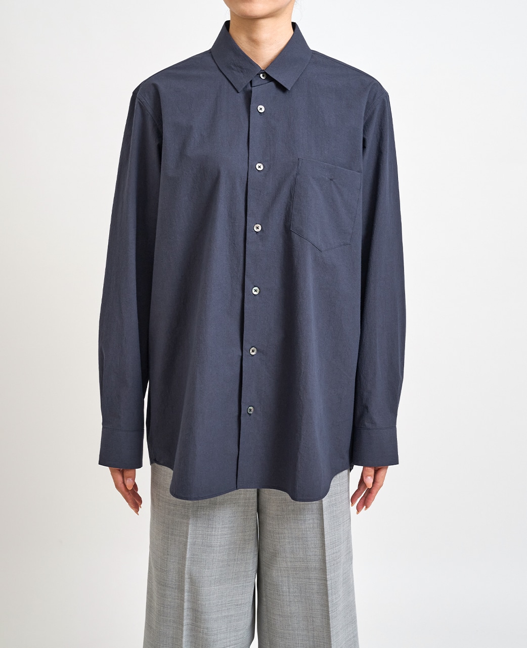 長袖シャツ/近江晒