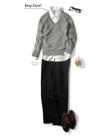 スリムシャツ/SMART CLOTH ドビー