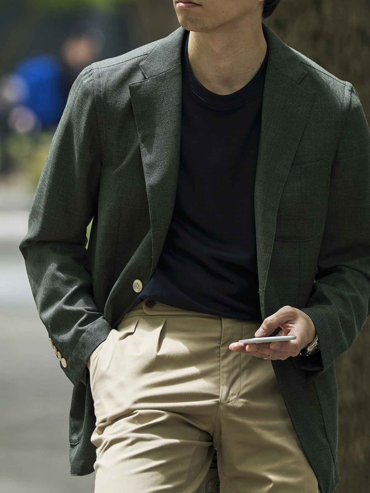 メリノウールTシャツ/カットソー / グレー系