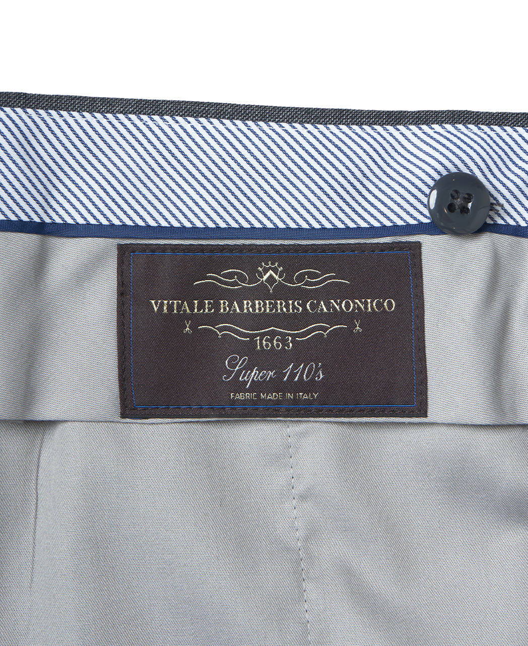 ウールスラックス（1タック）/CANONICO/シャークスキン