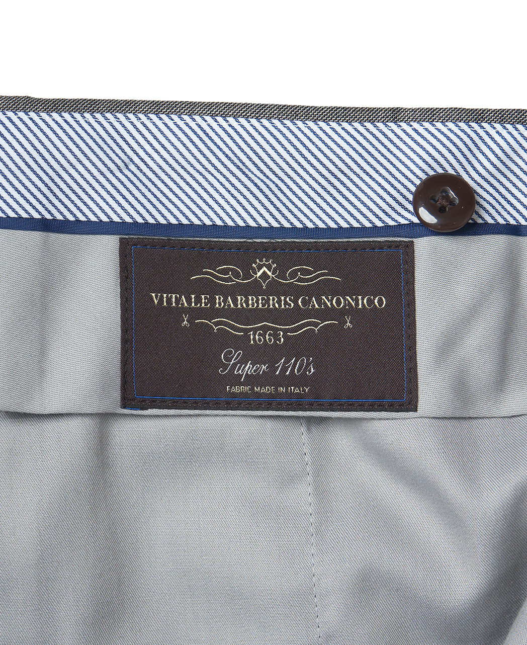 ウールスラックス（1タック）/CANONICO/シャークスキン