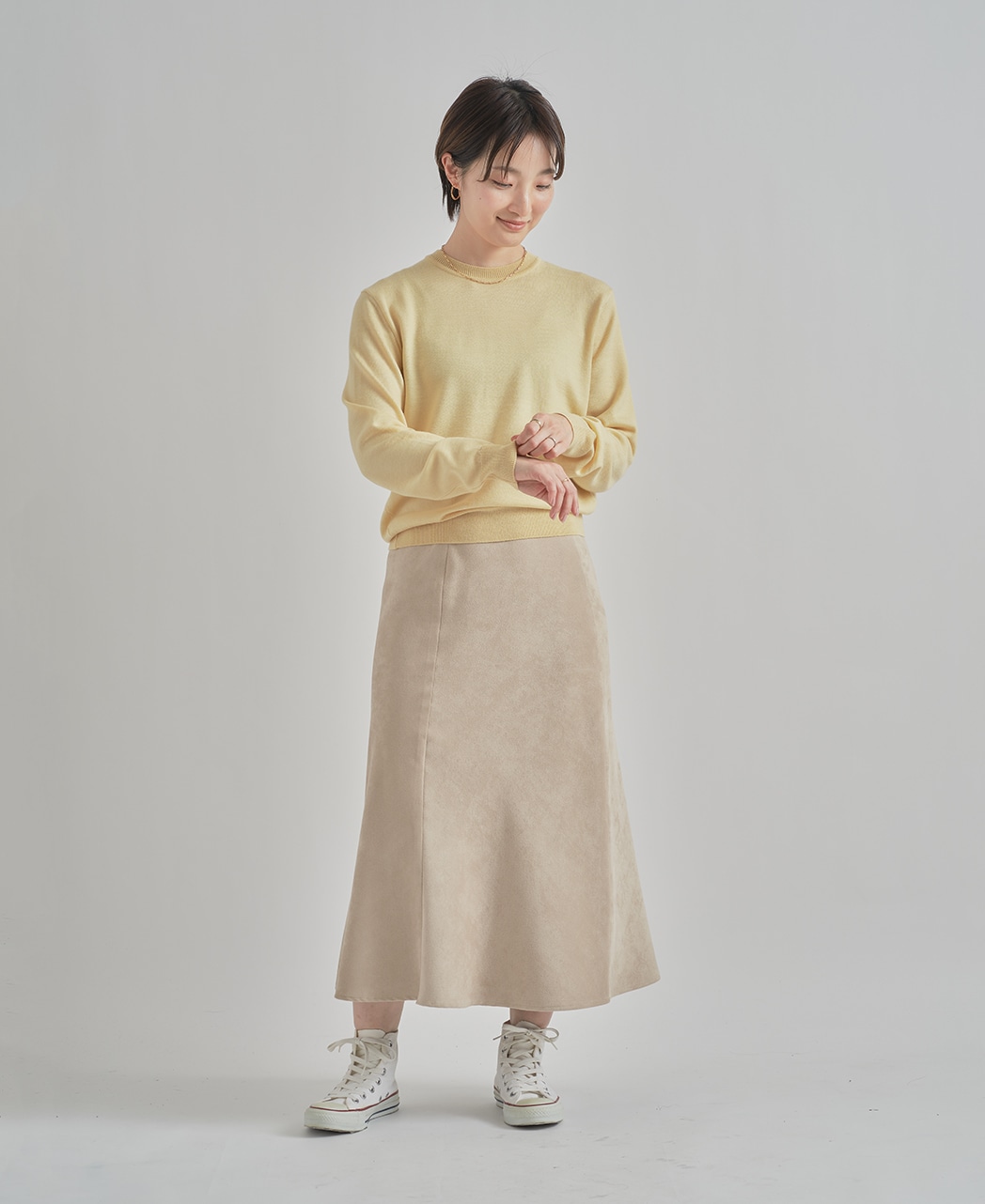 セーター/ボタニカルダイ / 牡丹